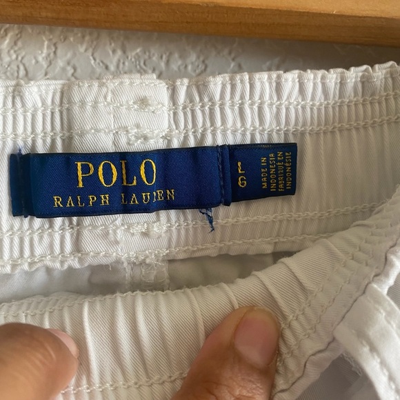 Polo by Ralph Lauren white shorts in perfect condition. Size L - Picture 5 of 6